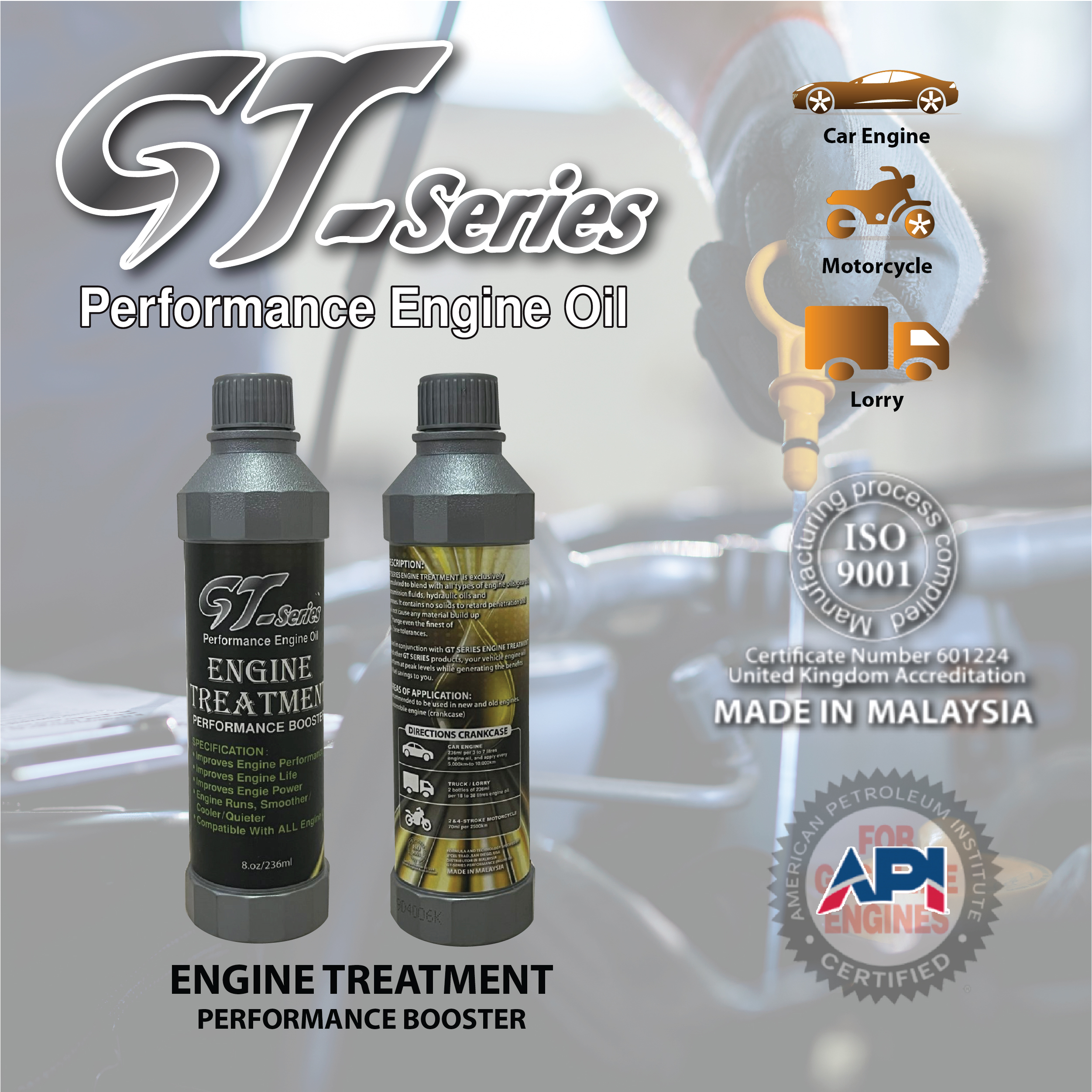 GT SERISE - ENGINE TREATMENT